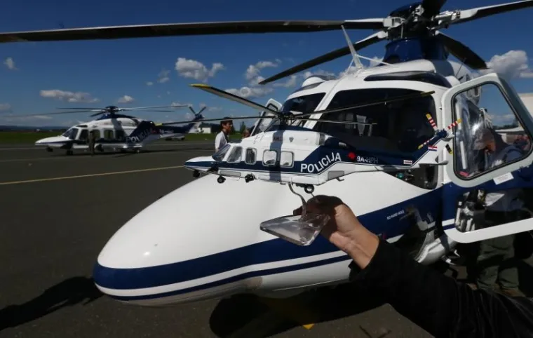 MUP-u stigao novi helikopter za nadzor granice