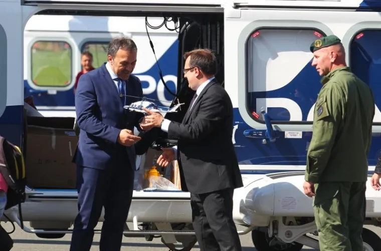 MUP-u stigao novi helikopter za nadzor granice