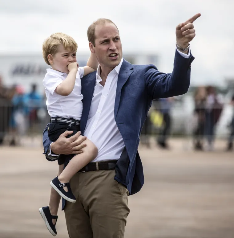 Princ William, Kate Middleton, princ George