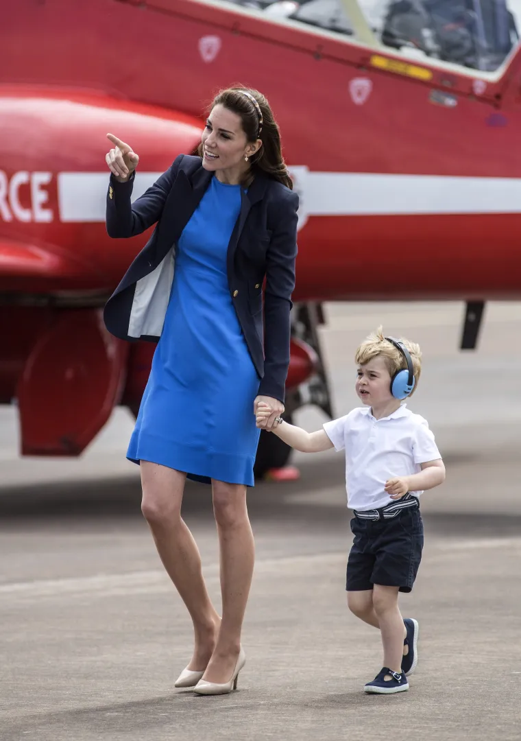 Princ William, Kate Middleton, princ George