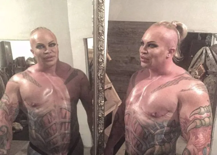 OVAJ STVOR JE NAJKONTROVERZNIJI RUSKI BODYBUILDER: Stvarno si je dao truda...