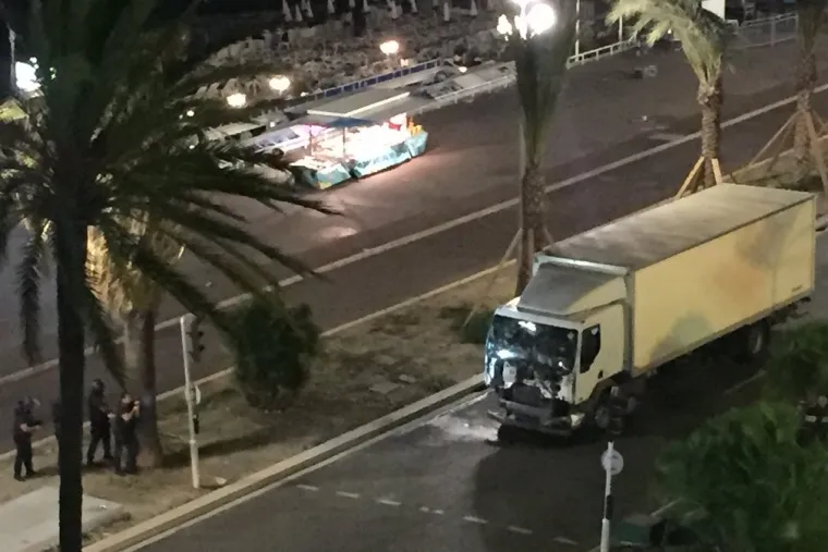 Kamion pomoću kojeg je terorist ubio 84 ljudi, a 150 ranio