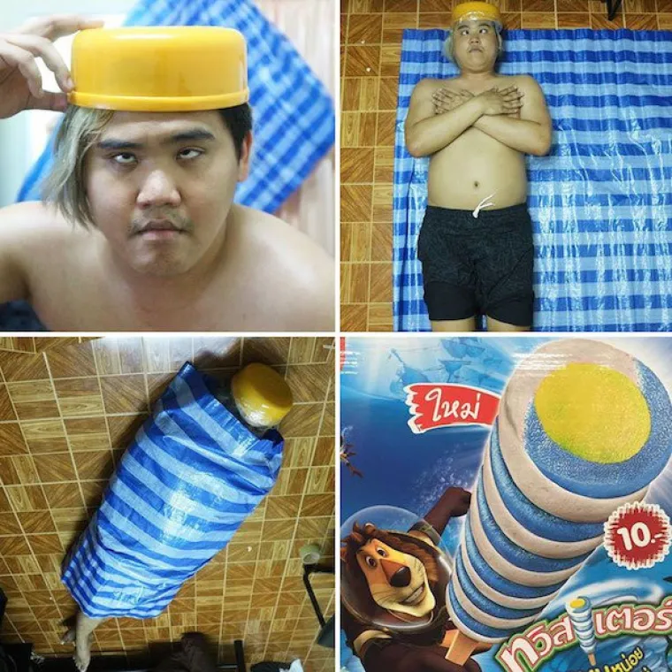 LIK JE SIROMA&Scaron;AN, ALI IMA BOGATU MA&Scaron;TU: Njegovi jeftini kostimi nasmijavaju cijeli svijet