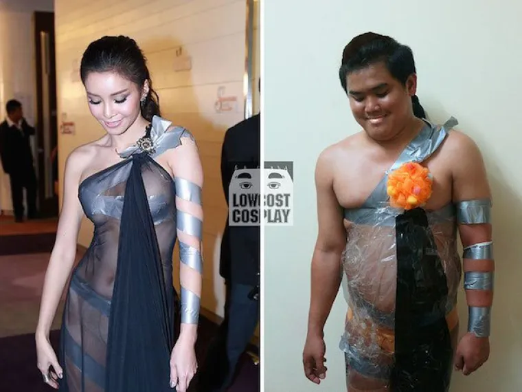 LIK JE SIROMA&Scaron;AN, ALI IMA BOGATU MA&Scaron;TU: Njegovi jeftini kostimi nasmijavaju cijeli svijet