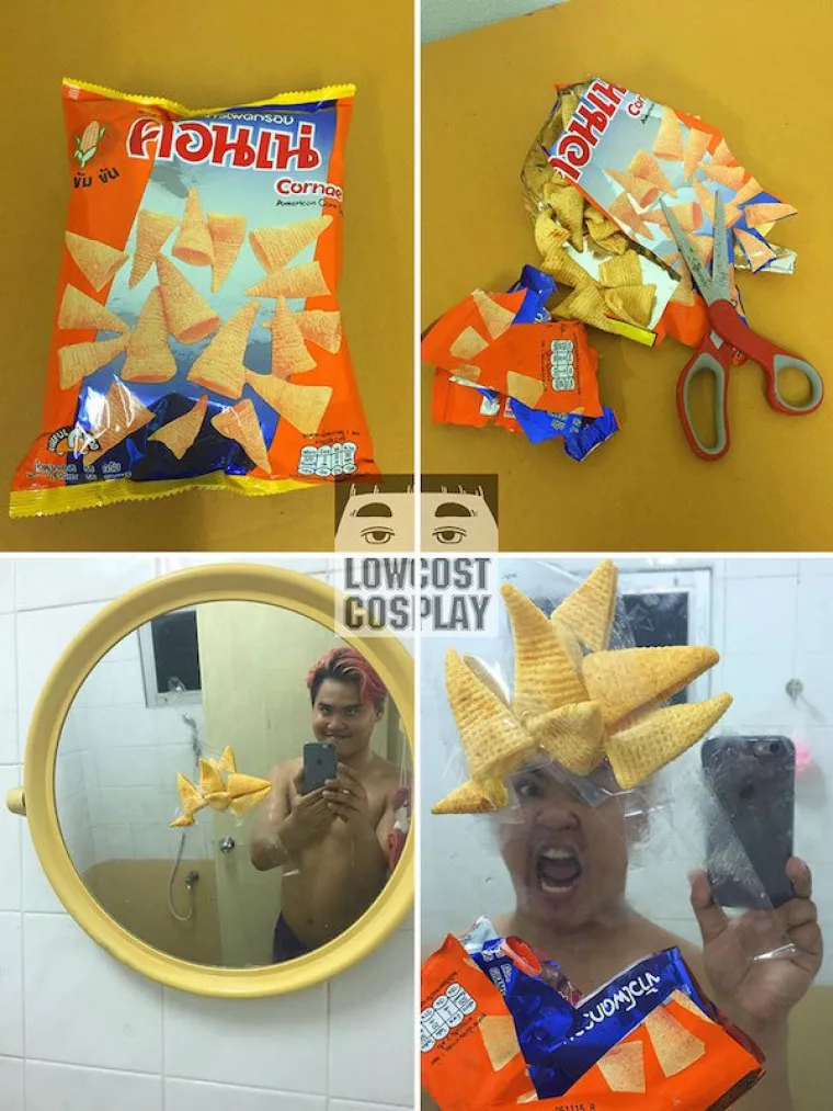 LIK JE SIROMA&Scaron;AN, ALI IMA BOGATU MA&Scaron;TU: Njegovi jeftini kostimi nasmijavaju cijeli svijet