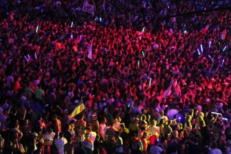 Atmosfera Ultra Europe festivala.