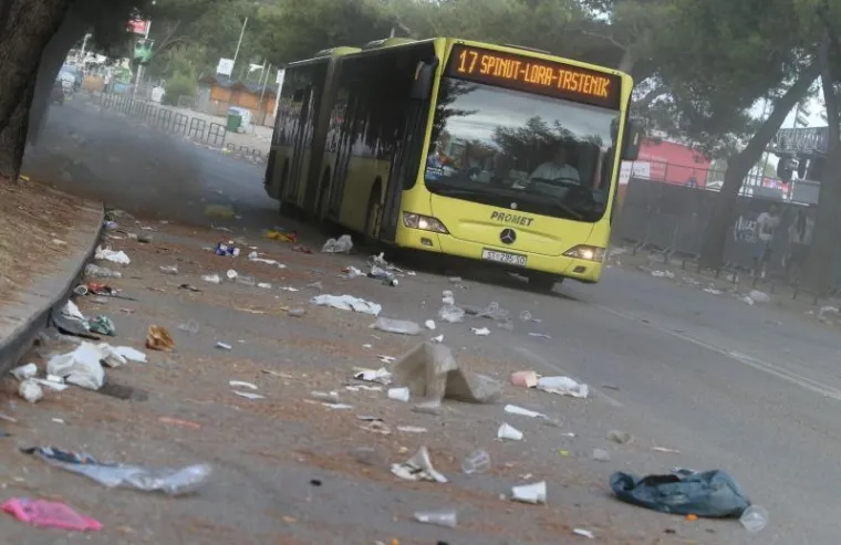 Poljud i okolica prepuni su smeća nakon Ultre