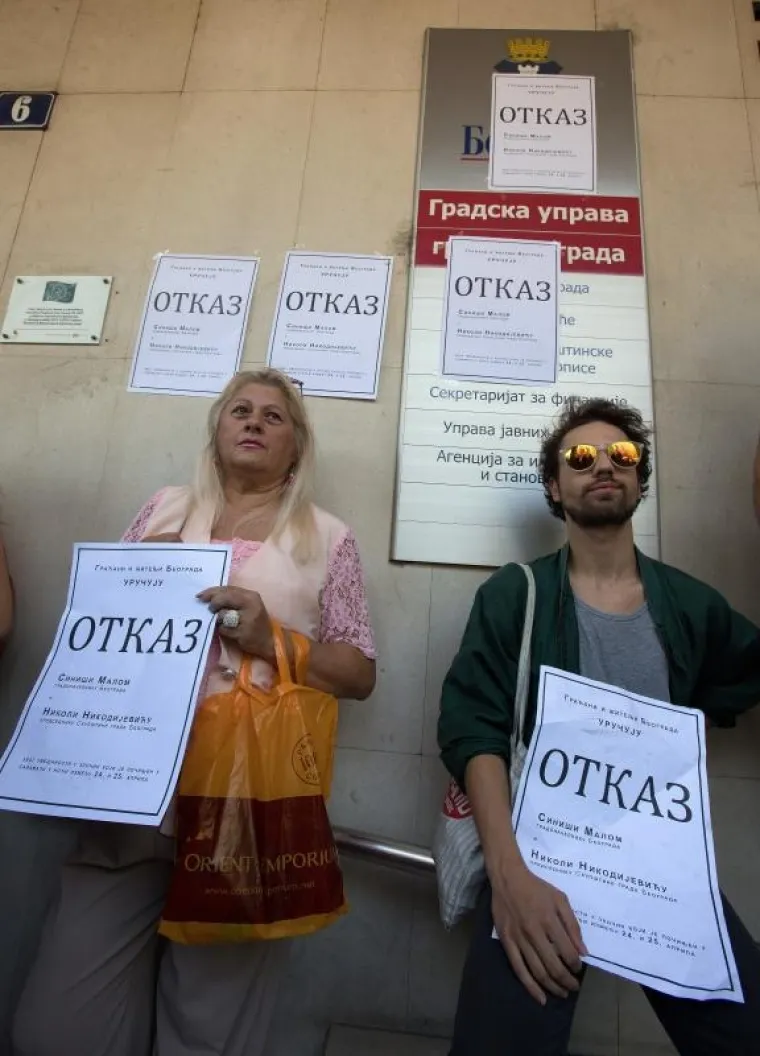 POBUNA NARODA U BEOGRADU: Prosvjednici traže ostavku gradonačelnika