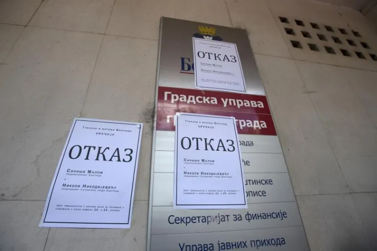 POBUNA NARODA U BEOGRADU: Prosvjednici traže ostavku gradonačelnika