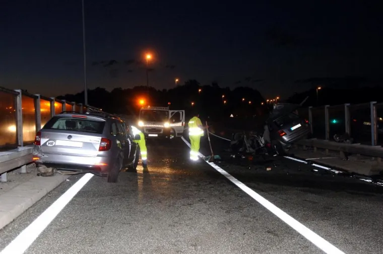 Stravična nesreća na Istarskom ipsilonu