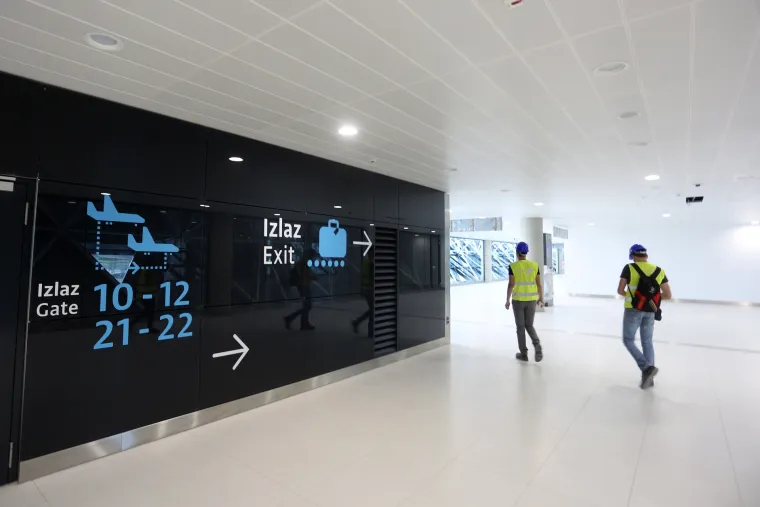 Radovi na izgradnji novog terminala zagrebačke zračne luke privode se kraju