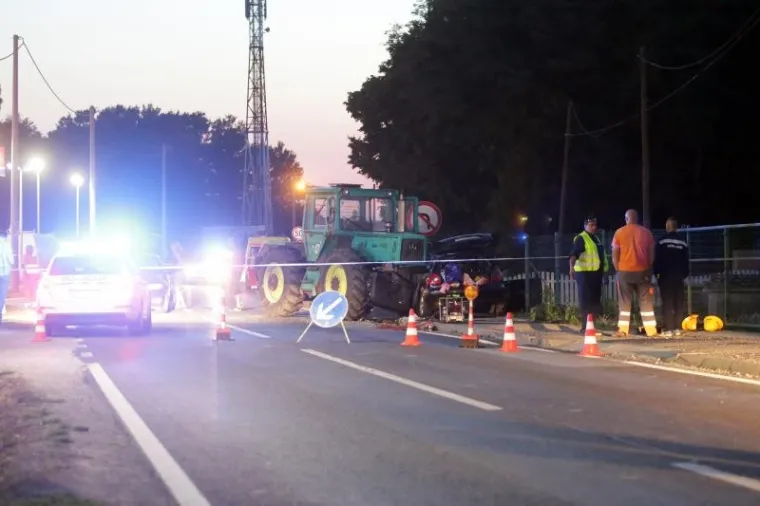 JEZIVE FOTOGRAFIJE: Poginuli otac i 11-godi&scaron;nji sin, majka i drugo dijete prebačeni u bolnicu
