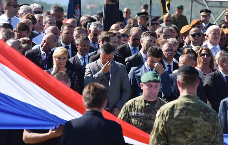 Svečana proslava u Kninu: slavi se 21. obljetnica vojnoredarstvene akcije Oluja