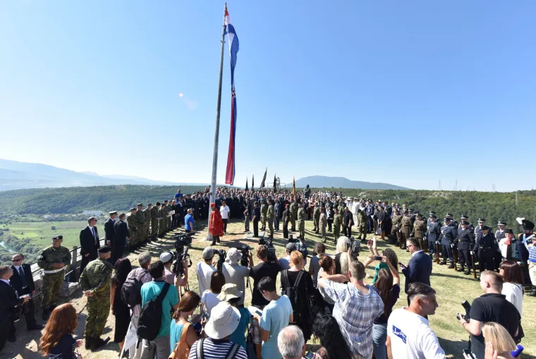 Svečana proslava u Kninu: slavi se 21. obljetnica vojnoredarstvene akcije Oluja