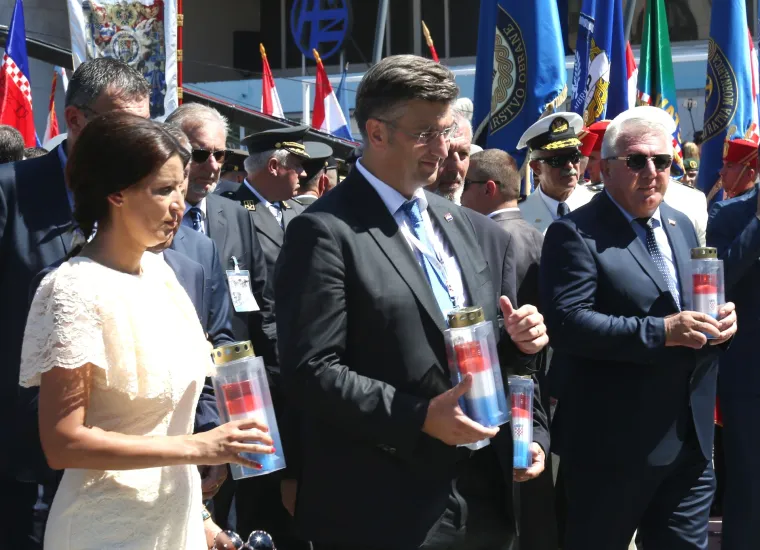 Svečana proslava u Kninu: slavi se 21. obljetnica vojnoredarstvene akcije Oluja