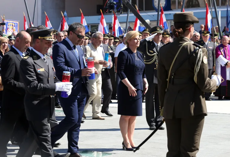 Svečana proslava u Kninu: slavi se 21. obljetnica vojnoredarstvene akcije Oluja