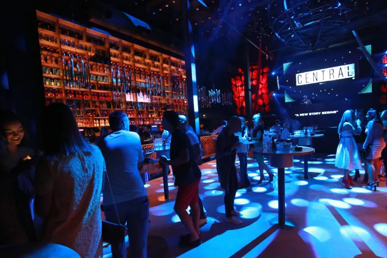 Otvorenje nocnog kluba Central u Splitu