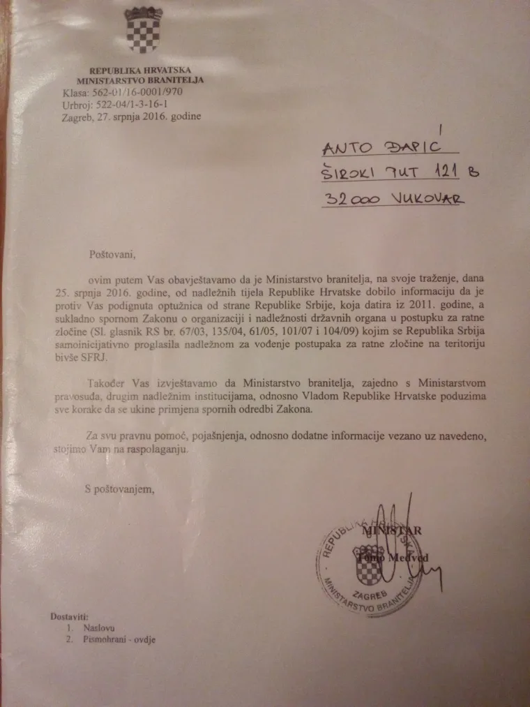 Donosimo 44 imena koja se nalaze na popisu aktivne optužnice iz Srbije