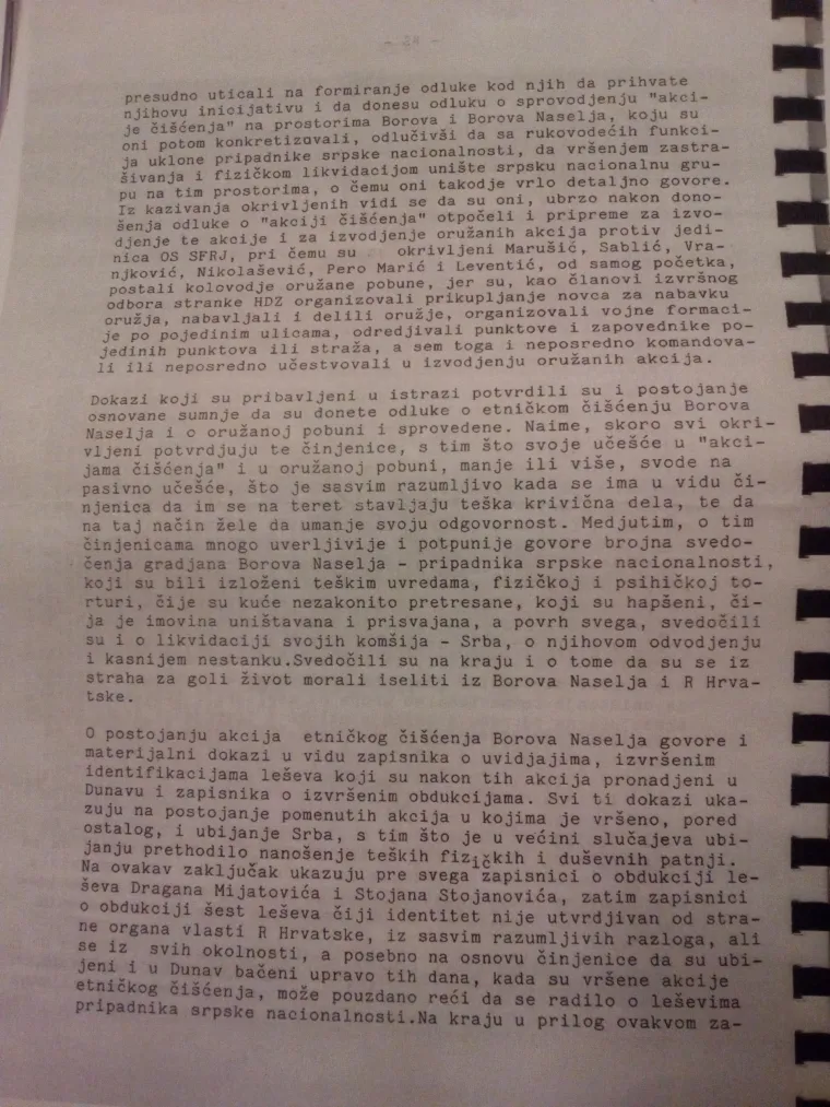 Donosimo 44 imena koja se nalaze na popisu aktivne optužnice iz Srbije