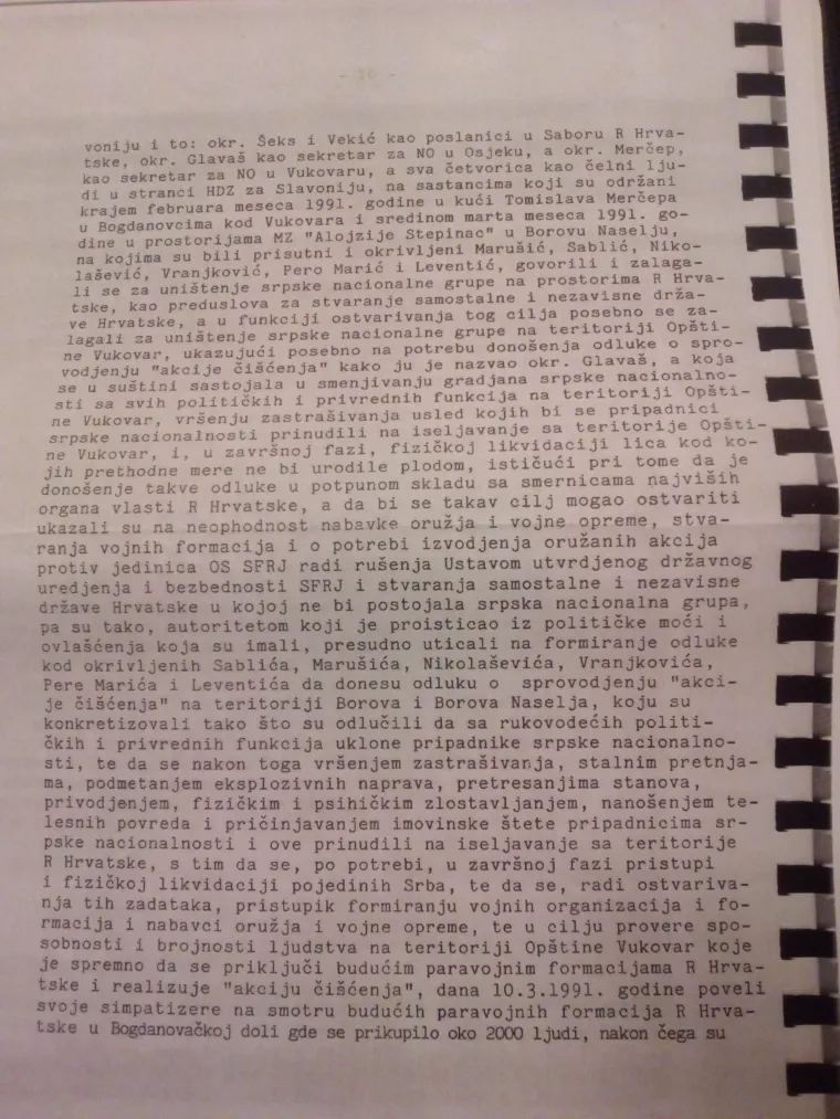 Donosimo 44 imena koja se nalaze na popisu aktivne optužnice iz Srbije