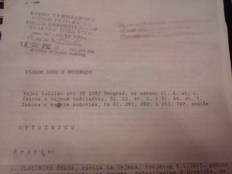 Donosimo 44 imena koja se nalaze na popisu aktivne optužnice iz Srbije