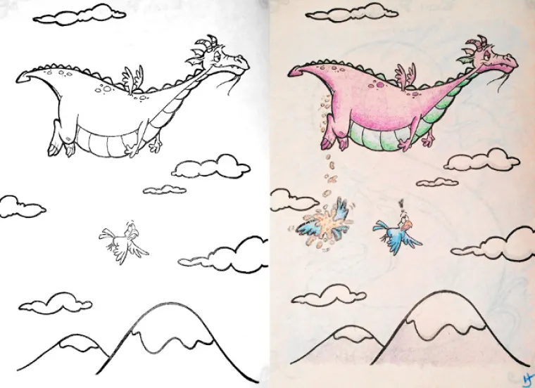 NEKI BOLESNIK SE DOČEPAO BOJANKE ZA DJECU: Pogledajte što je napravio od nje