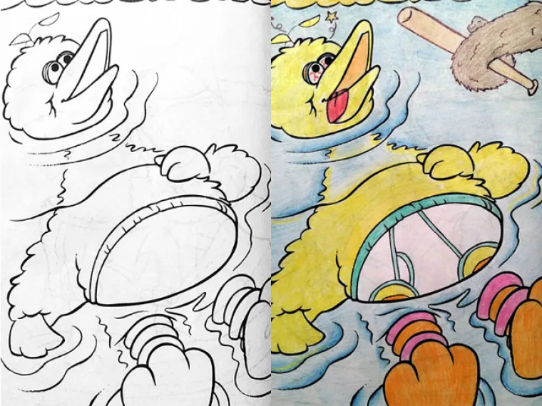 NEKI BOLESNIK SE DOČEPAO BOJANKE ZA DJECU: Pogledajte što je napravio od nje