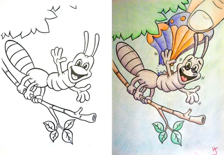 NEKI BOLESNIK SE DOČEPAO BOJANKE ZA DJECU: Pogledajte &scaron;to je napravio od nje