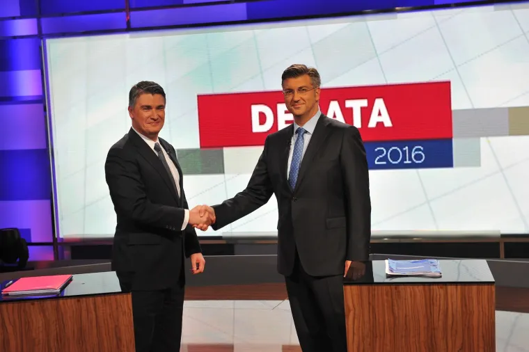 SUČELJAVANJE U FOTOGRAFIJAMA: Pogledajte kako je izgledala debata &scaron;efova SDP-a i HDZ-a