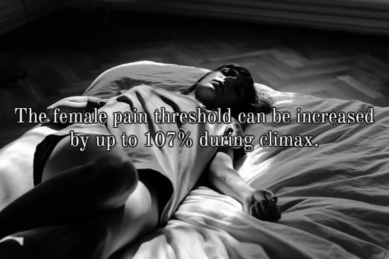 Ženska tolerancija na bol može se povećati za 107 posto za vrijeme orgazma.