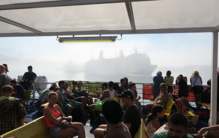 Gusta magla u Splitu