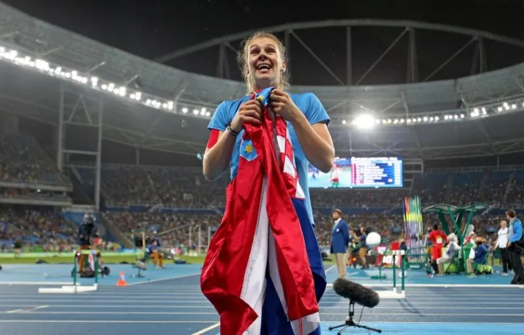 FOTOGRAFIJE ZA VJEČNOST: Ovako je nova hrvatska olimpijska prvakinja doživjela osvajanje zlatne medalje