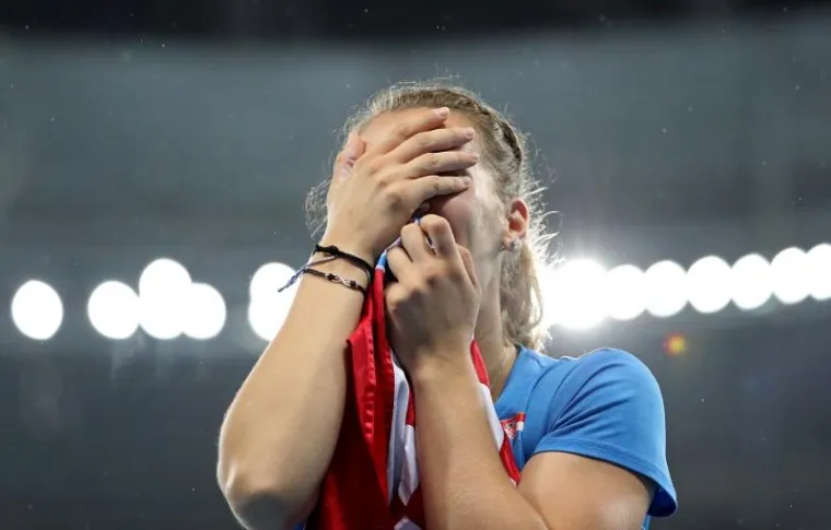 FOTOGRAFIJE ZA VJEČNOST: Ovako je nova hrvatska olimpijska prvakinja doživjela osvajanje zlatne medalje