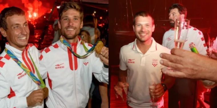 Veličanstven doček jedriličara u Zadru i Splitu: bakljada, vatromet, klape i šampanjac