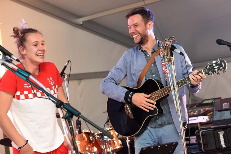 Tisuće navijača dočekalo zlatnu olimpijku Saru Kolak u rodnom Ludbregu