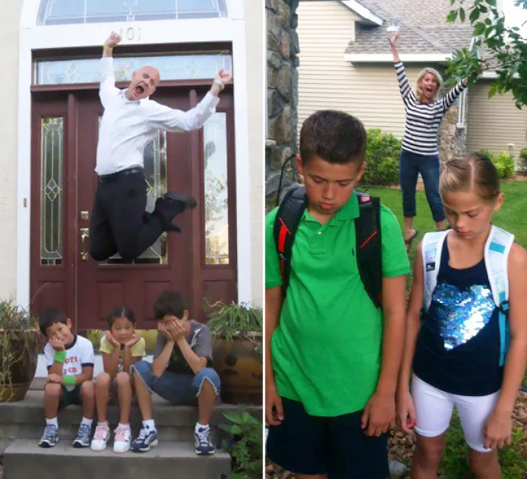 ZBOGOM, DJECO! Roditelji na urnebesan način proslavili prvi dan &scaron;kole