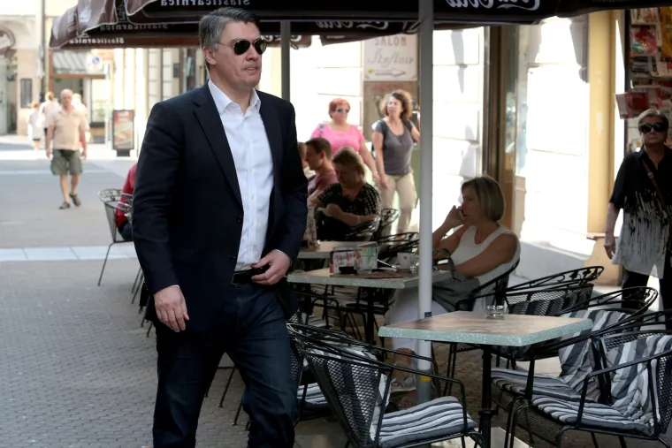 Stjepan Mesić i Zoran Milanović