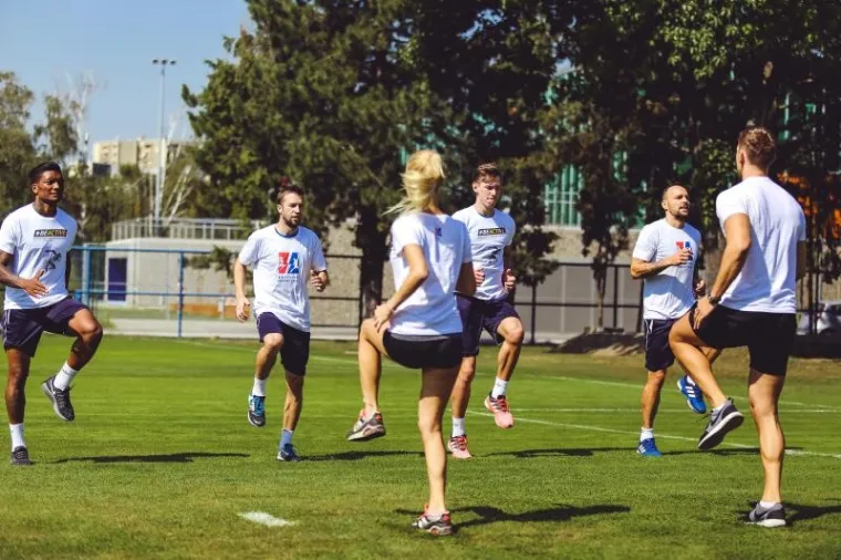 Istog dana u 16 sati ce se pod pokroviteljstvom Predsjednice RH Kolinde Grabar-Kitarović odrzati finalni trening projekta Aktivna Hrvatska.