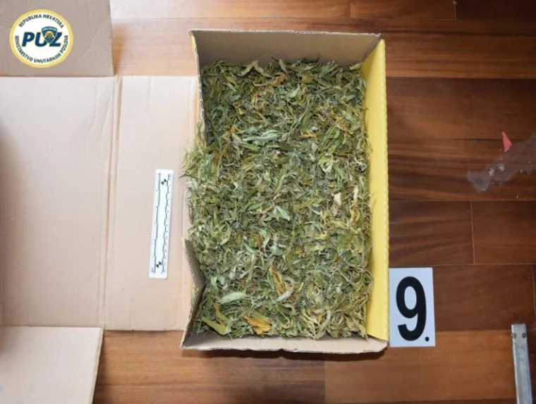 POLICIJA OBJAVILA FOTOGRAFIJE: Ovo je velika plantaža marihuane koja je rasla na krovu u centru grada