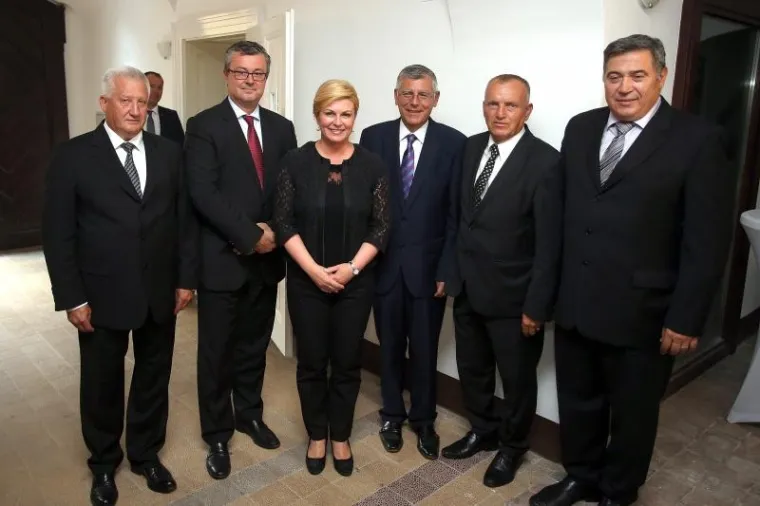 Predsjednica otvorila službene prostore Hrvatskog generalskog zbora