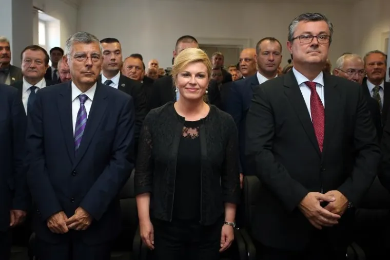 Predsjednica otvorila službene prostore Hrvatskog generalskog zbora