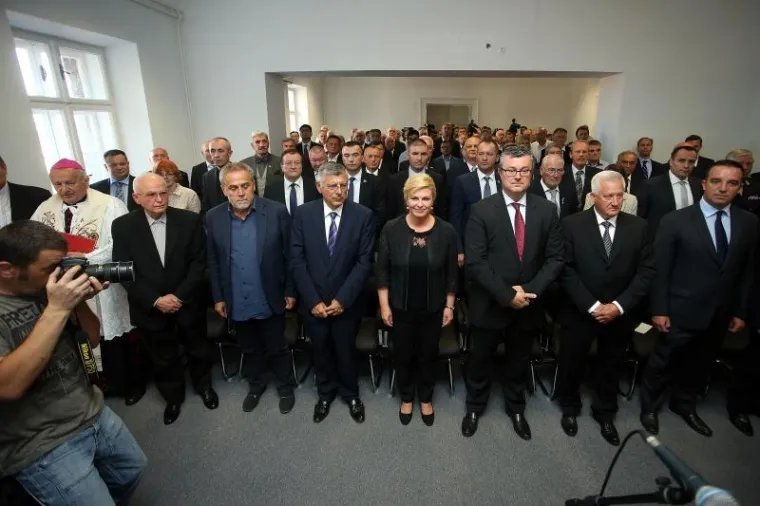 Predsjednica otvorila službene prostore Hrvatskog generalskog zbora