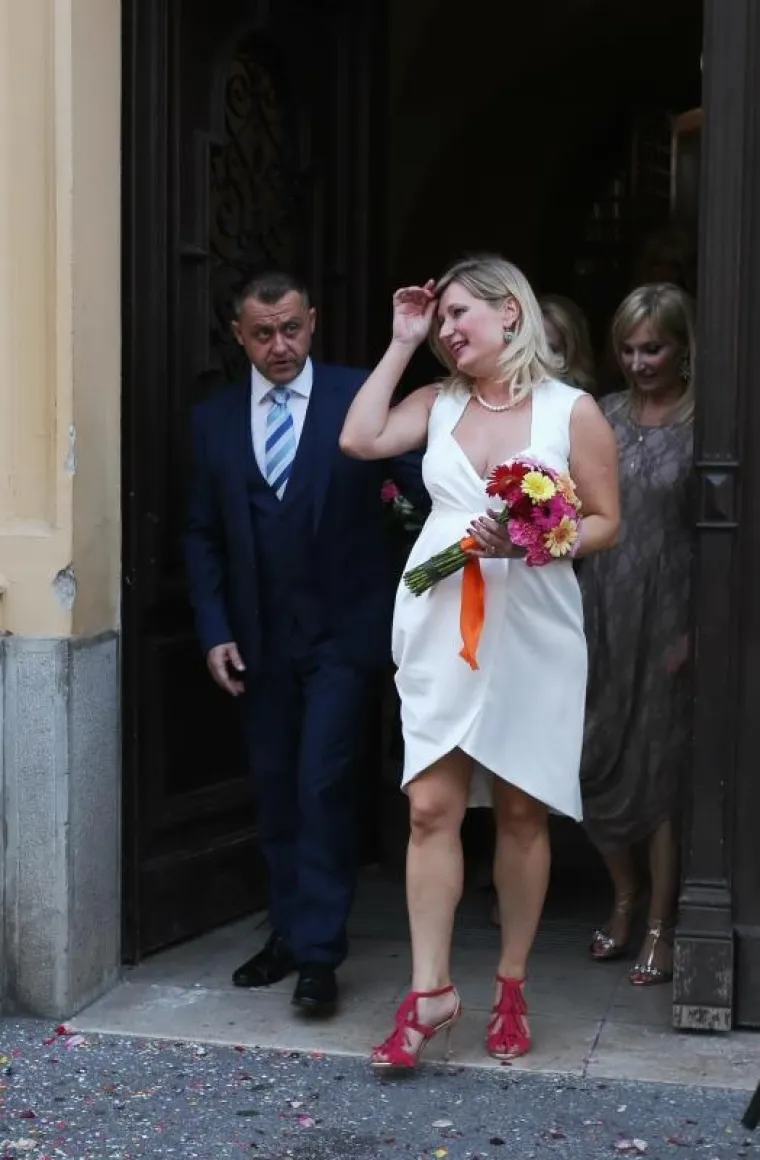 U Starogradskoj vijećnici na Gornjem gradu vjenčali su se glavni tajnik SDP-a Igor Dragovan i zastupnica SDP-a Melita Mulić.