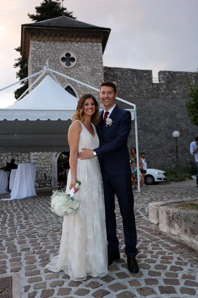 Bivša skijašica Ana Jelušić i njen dugogodišnji dečko vjenčali se na Trsatskoj gradini