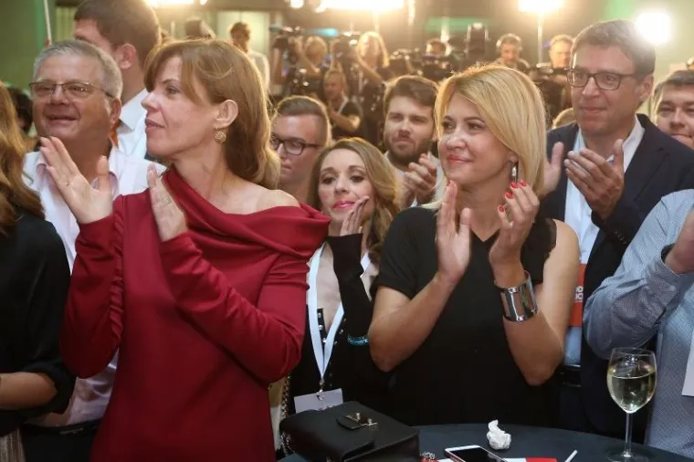 U izbornom stožeru Narodne koalicije komorna atmosfera