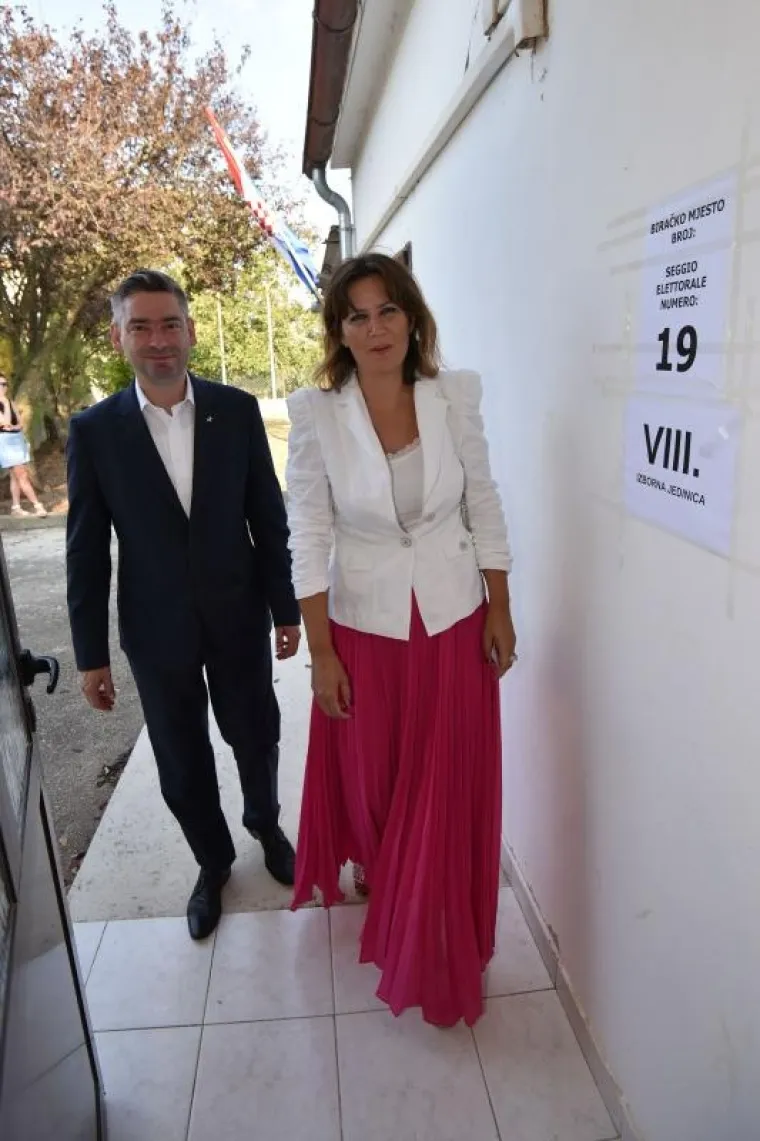 Boris Miletić sa suprugom Laurom (IDS)
