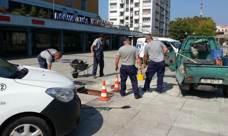 Sjedište te gradske tvrtke udaljeno je od mjesta intervencije tek nešto više od jednog kilometra.