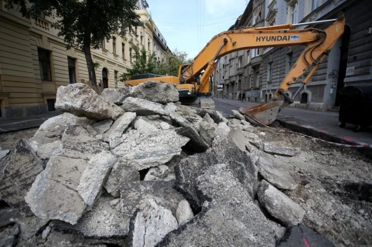 Od danas počinju radovi i rekonstrukcija u Gajevoj ulici u Zagrebu