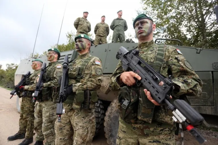 Na vojnom poligonu Eugen Kvaternik održava se međunarodna vojna vježba Immedaite response 16