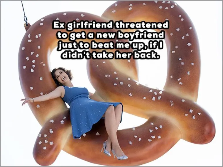 Biv&scaron;a je prijetila da će si naći novog dečka samo da me prebije ako joj se ne vratim.